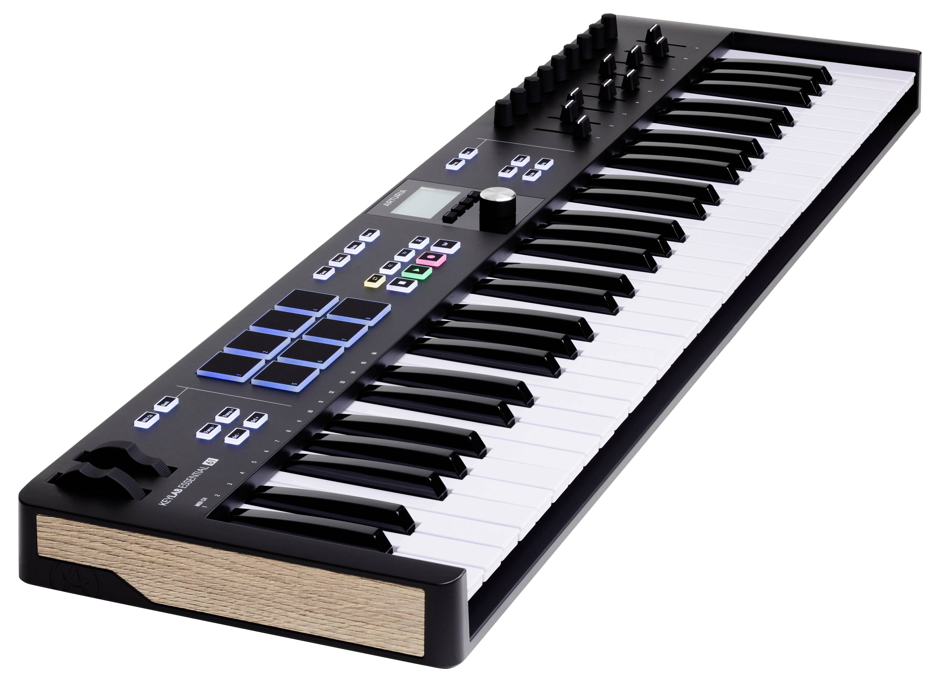 Arturia KeyLab Essential 61 mk3 Keyboard Schwarz