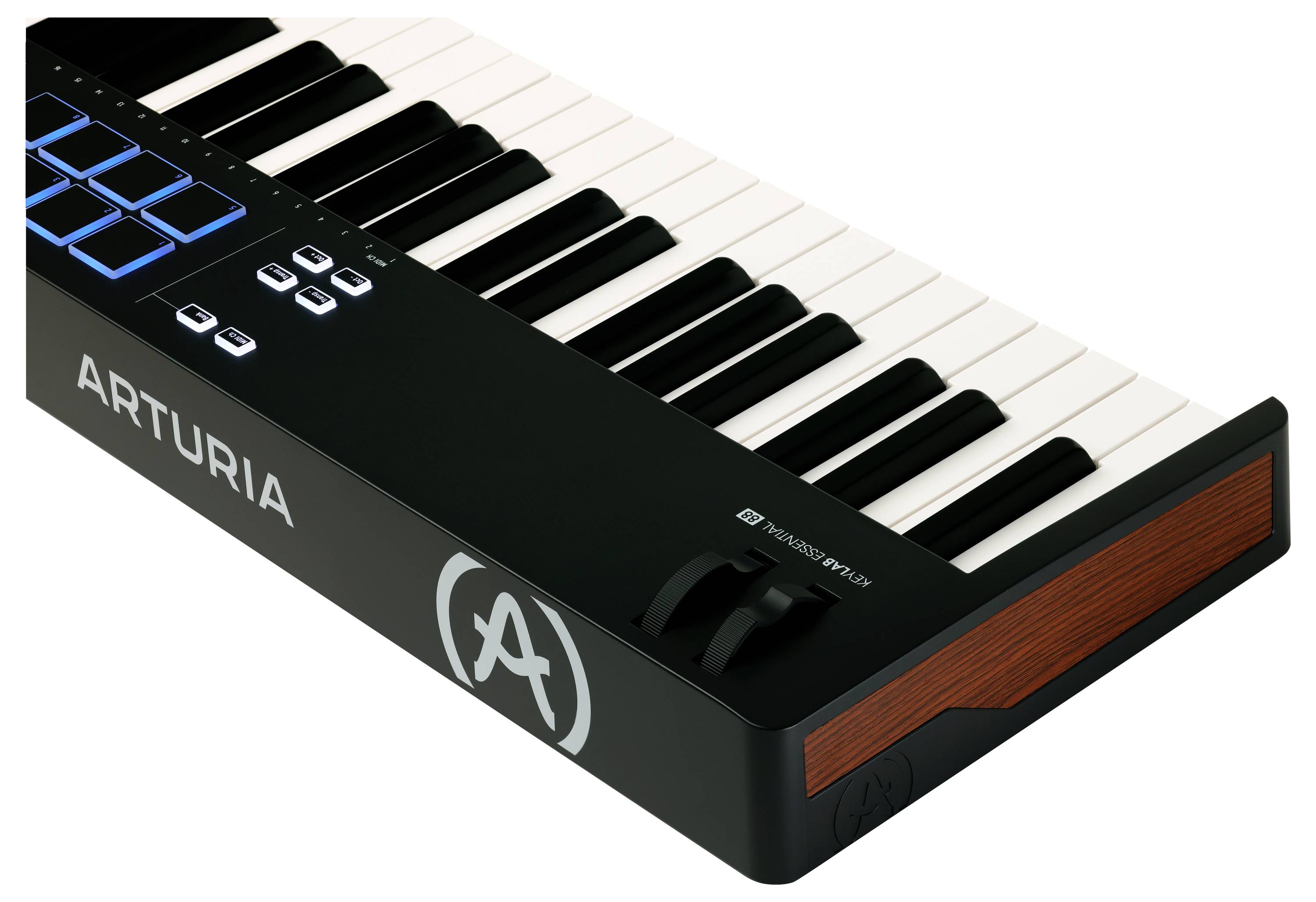 Arturia KeyLab Essential 88 mk3 Keyboard Schwarz