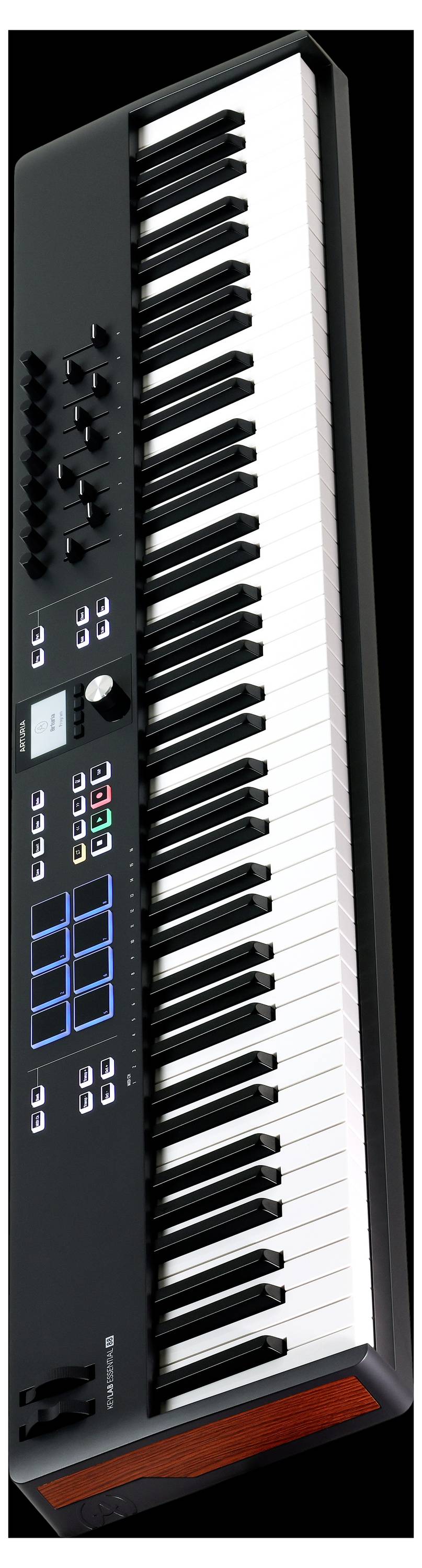 Arturia KeyLab Essential 88 mk3 Keyboard Schwarz