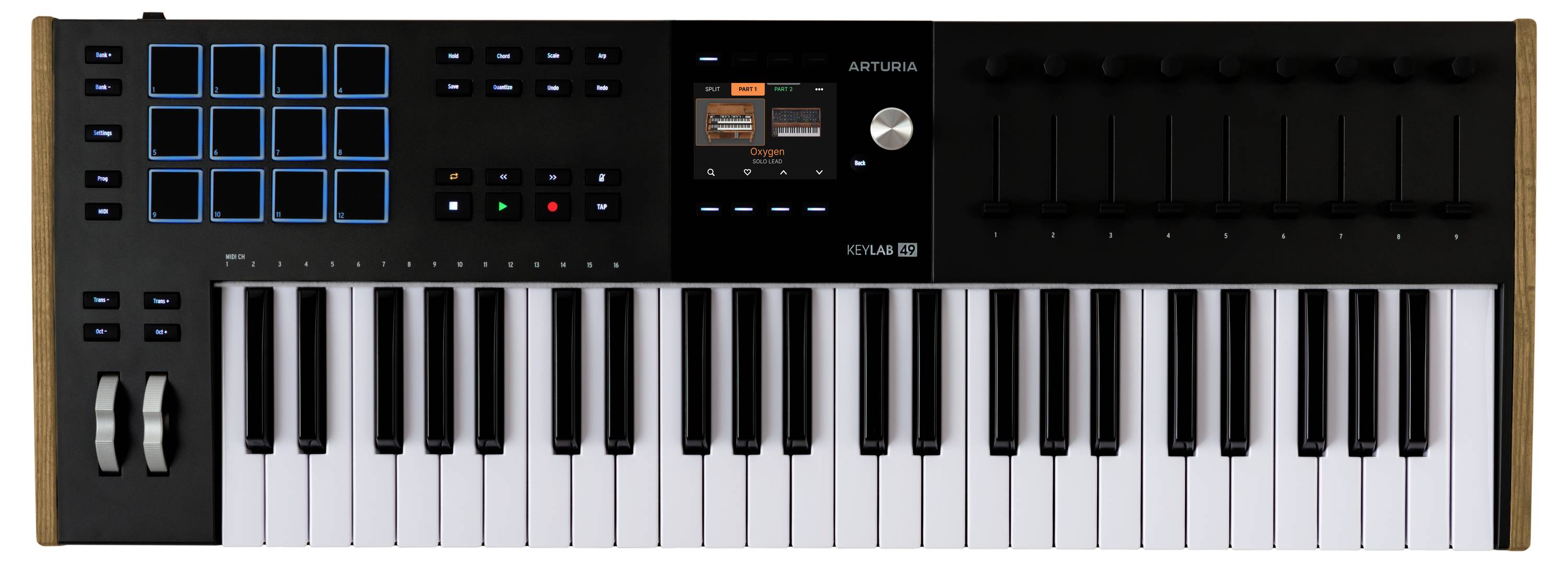 Arturia KeyLab 49 mk3 Keyboard Schwarz