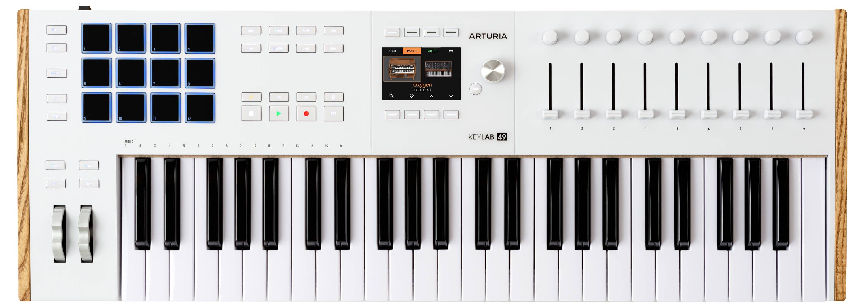 Arturia KeyLab 49 mk3 Keyboard Weiß