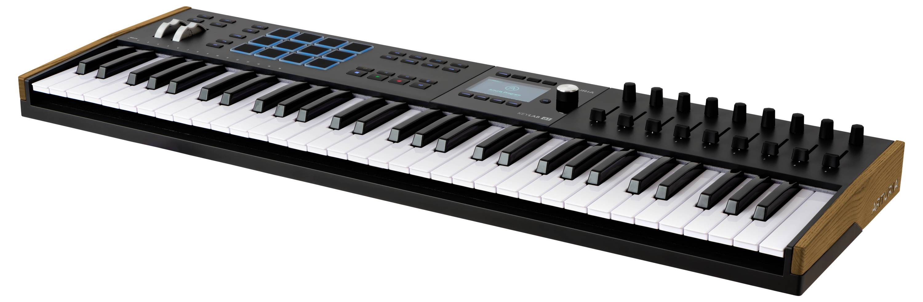 Arturia KeyLab 61 mk3 Keyboard Schwarz