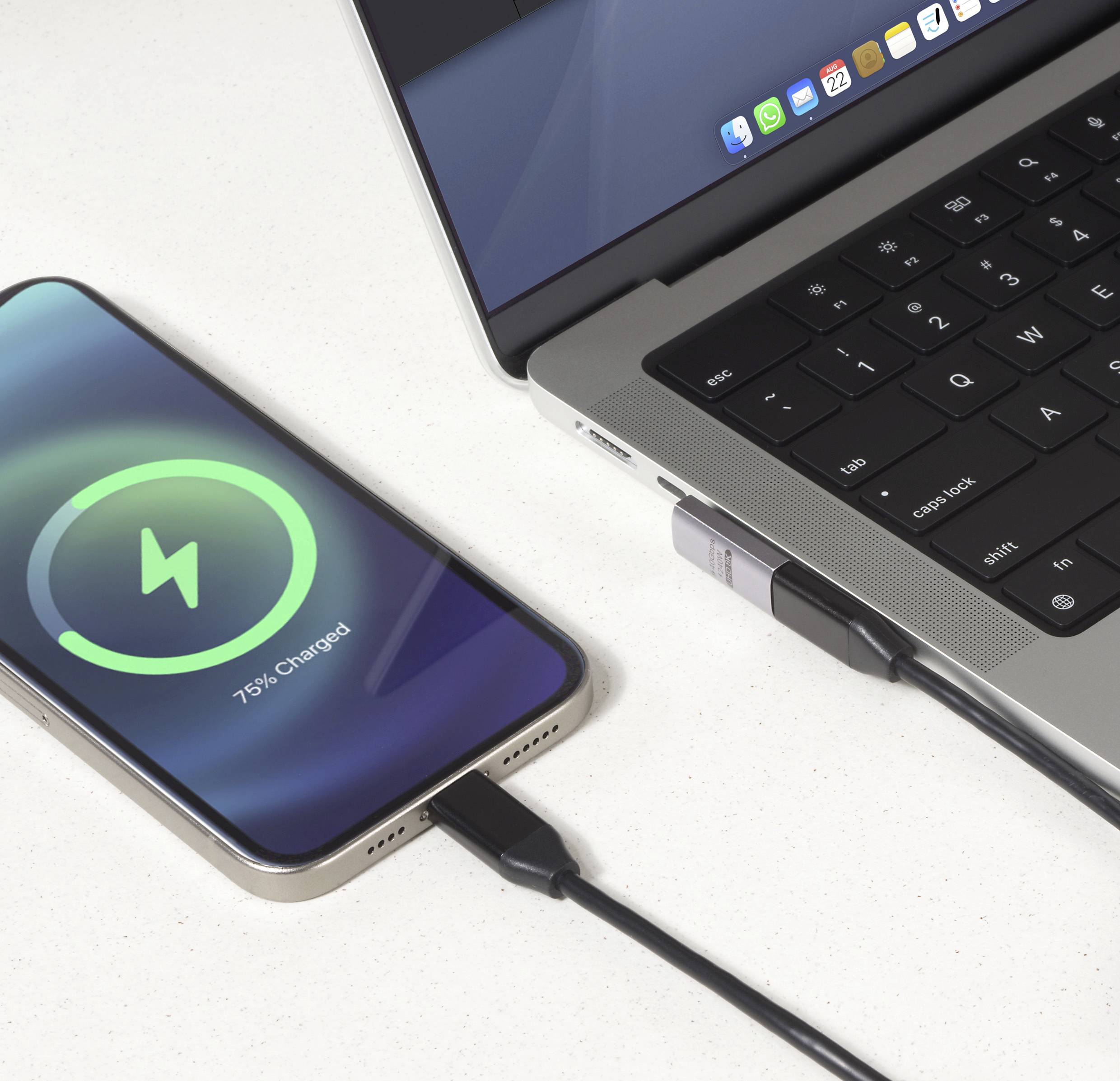 Ein Smartphone mit der Anzeige 