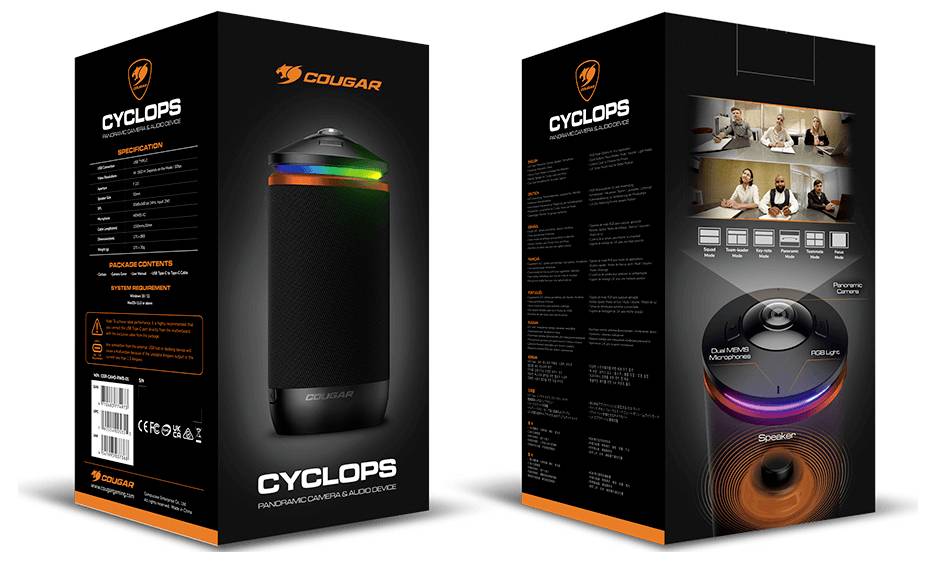 Cougar CGR-CAM3-RWB-01 Webcam