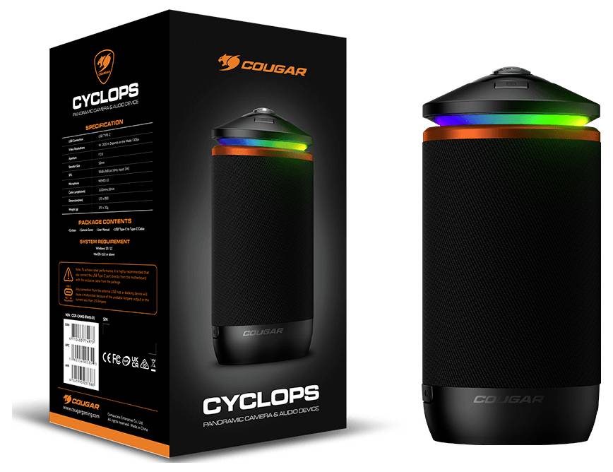 Cougar CGR-CAM3-RWB-01 Webcam