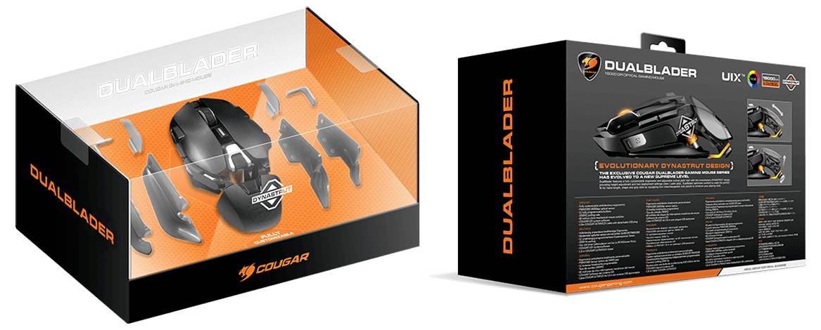 Cougar CGR-800M Gaming-Maus Kabelgebunden Optisch Schwarz 12 Tasten 16000 dpi