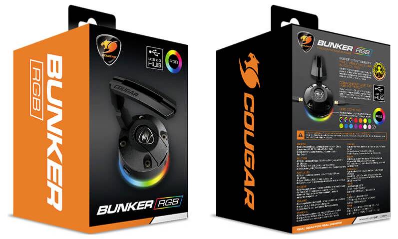 Cougar CGR-XXNB-MB1RGB Gaming-Maus Kabelgebunden Schwarz