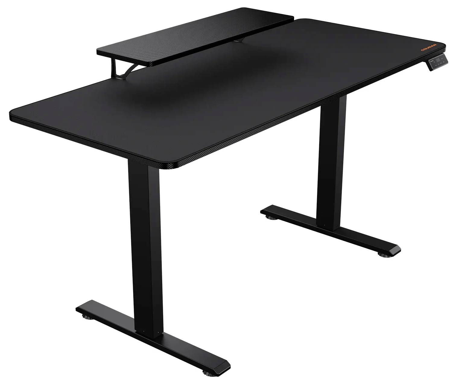 Cougar Gaming Schreibtisch elektrisch höhenverstellbar, ergonomisch Höhen-Bereich: 720 bis 1170mm (B x H x T) 1400 x 1170 x 600mm
