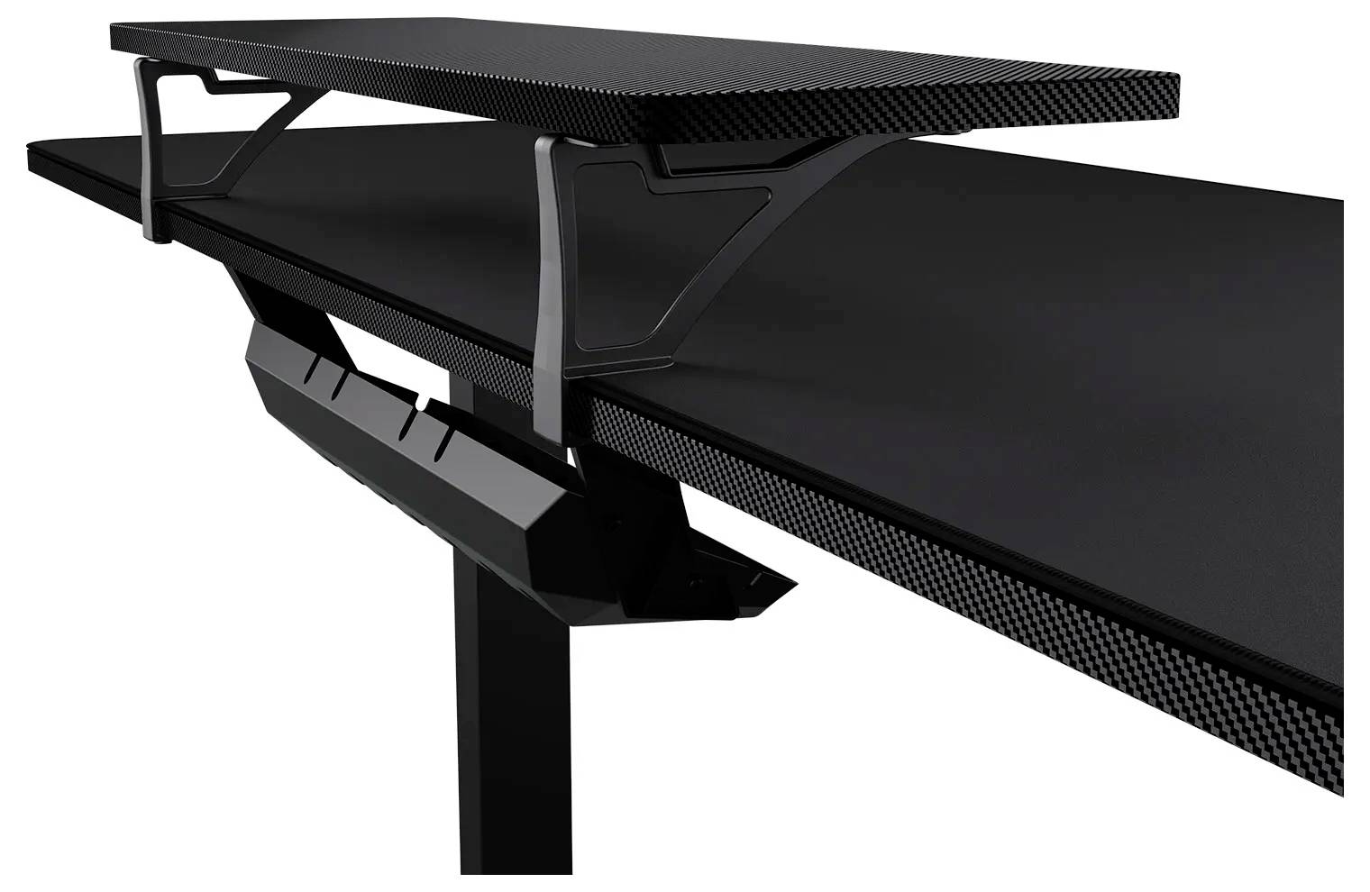 Cougar Gaming Schreibtisch elektrisch höhenverstellbar, ergonomisch Höhen-Bereich: 720 bis 1170mm (B x H x T) 1400 x 1170 x 600mm