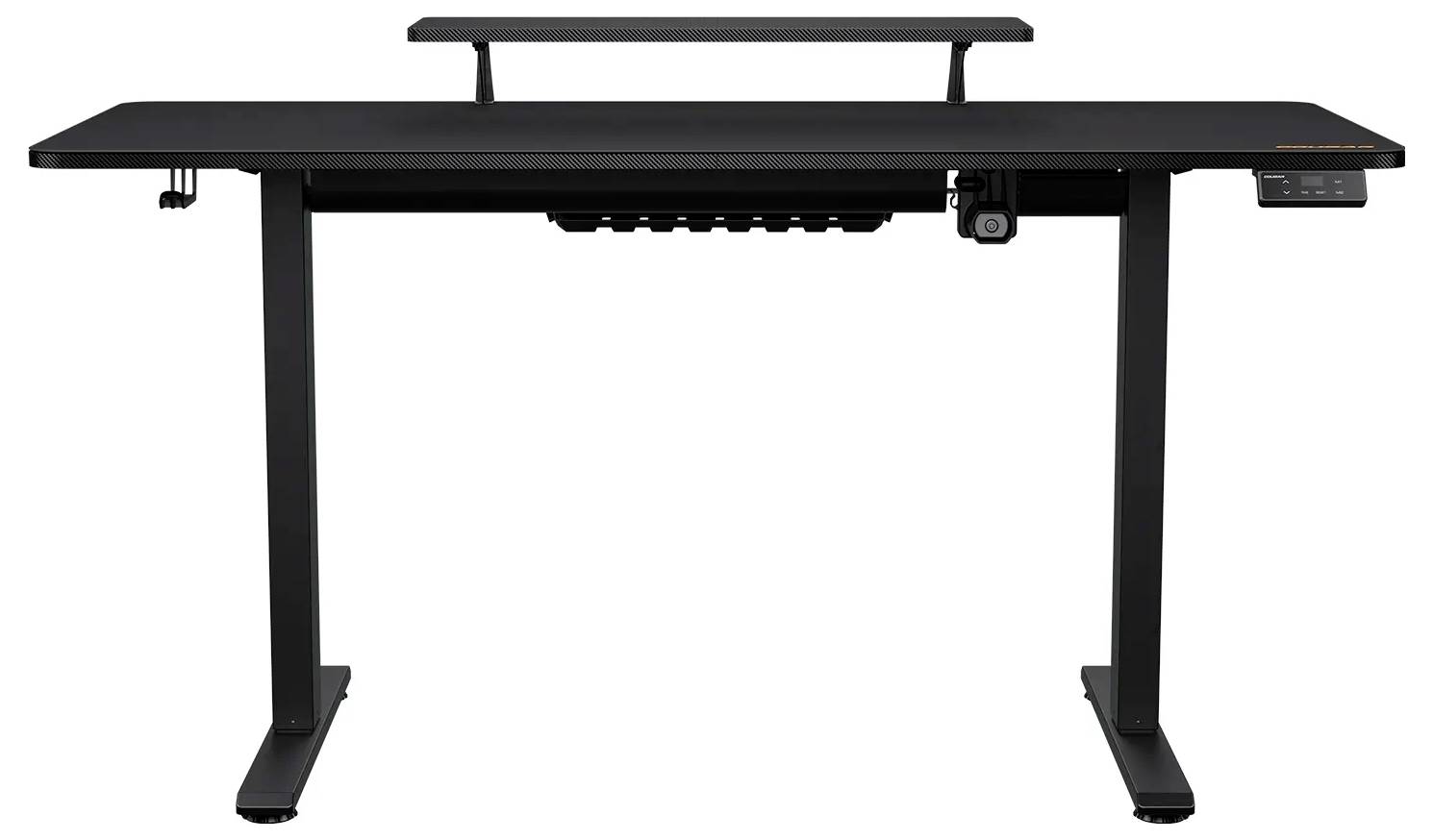 Cougar Gaming Schreibtisch elektrisch höhenverstellbar, ergonomisch Höhen-Bereich: 720 bis 1170mm (B x H x T) 1400 x 1170 x 600mm