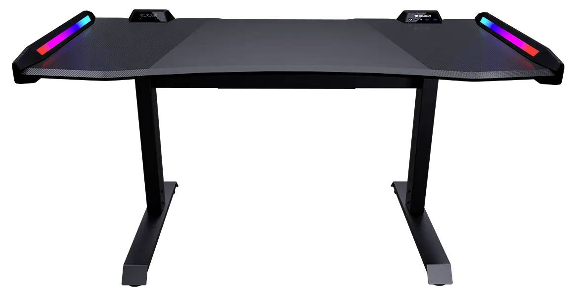 Cougar Gaming Schreibtisch höhenverstellbar Höhen-Bereich: 799 bis 899mm (B x H x T) 1531 x 770 x 903mm Schwarz CGR-MARS