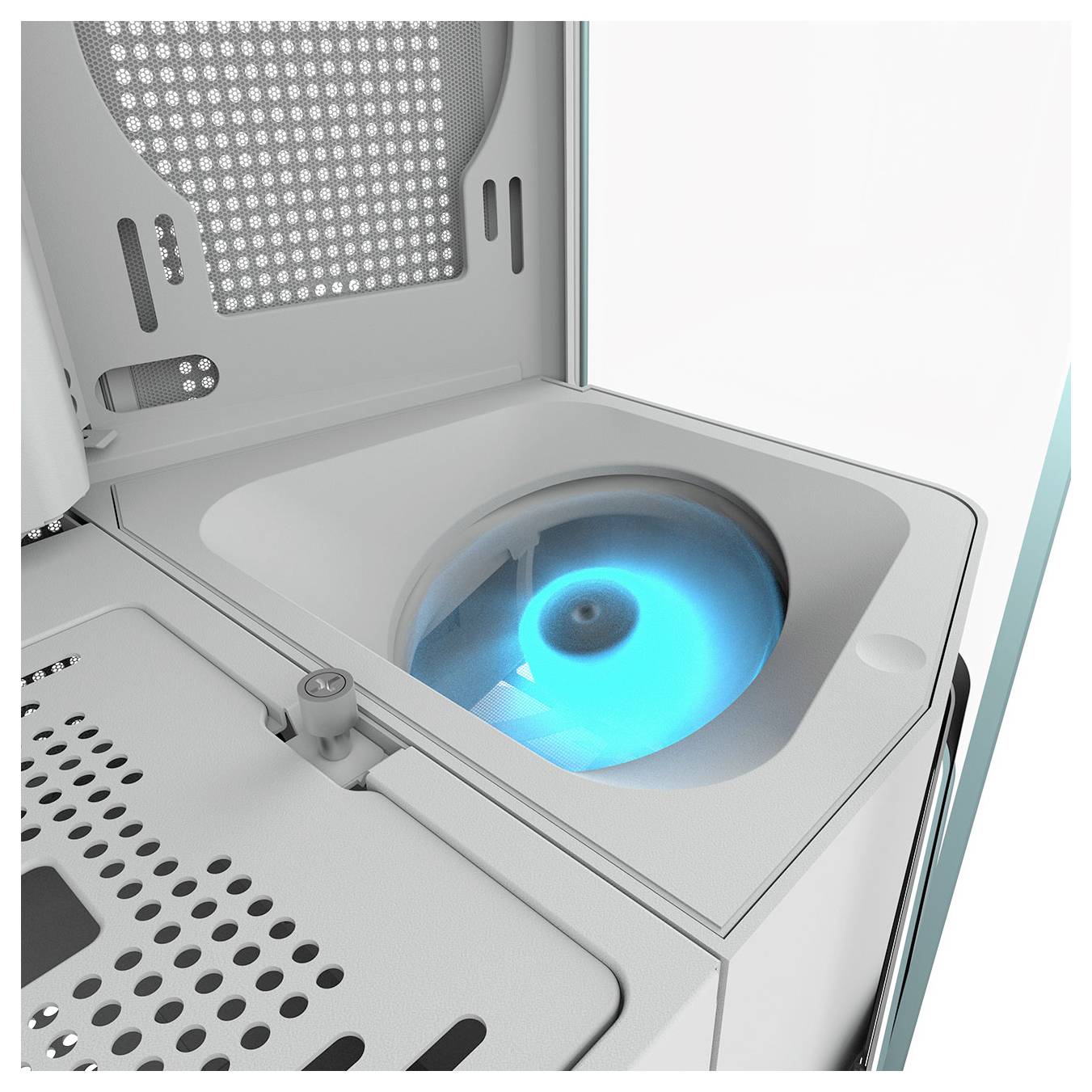 Cougar CGR-58M6W Midi-Tower PC-Gehäuse Weiß