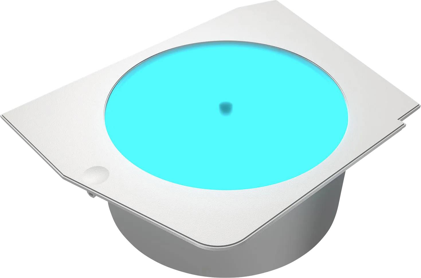 Cougar CGR-58M6W-LRP Beleuchtete Drehscheibe Weiß