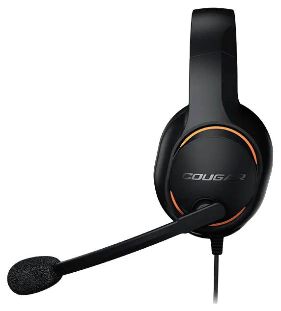 Cougar CGR-P50B-270 Over Ear Headset kabelgebunden Stereo Schwarz Gaming