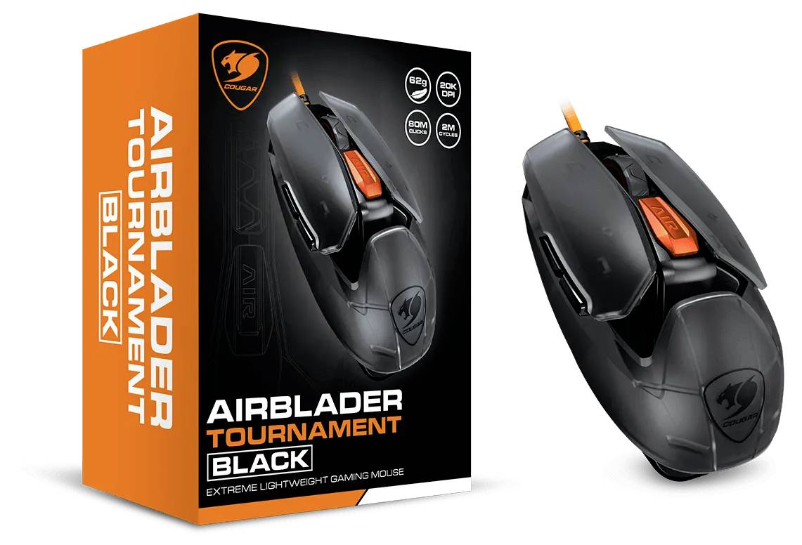 Cougar CGR-WONB-M487 Gaming-Maus Kabelgebunden Optisch Schwarz 6 Tasten 20000 dpi