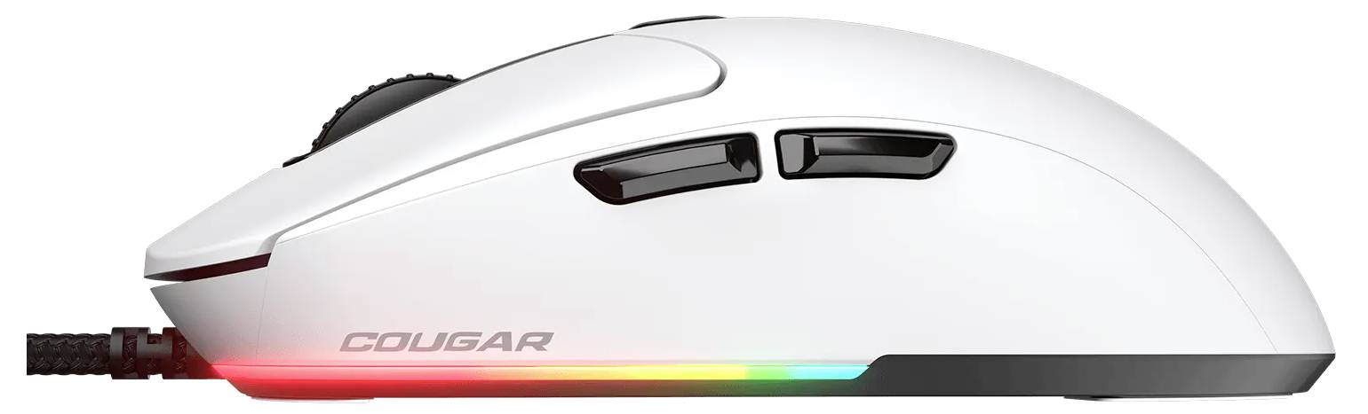 Cougar CGR-WLMW-MINEO Gaming-Maus Kabelgebunden Optisch Weiß 6 Tasten 6200 dpi