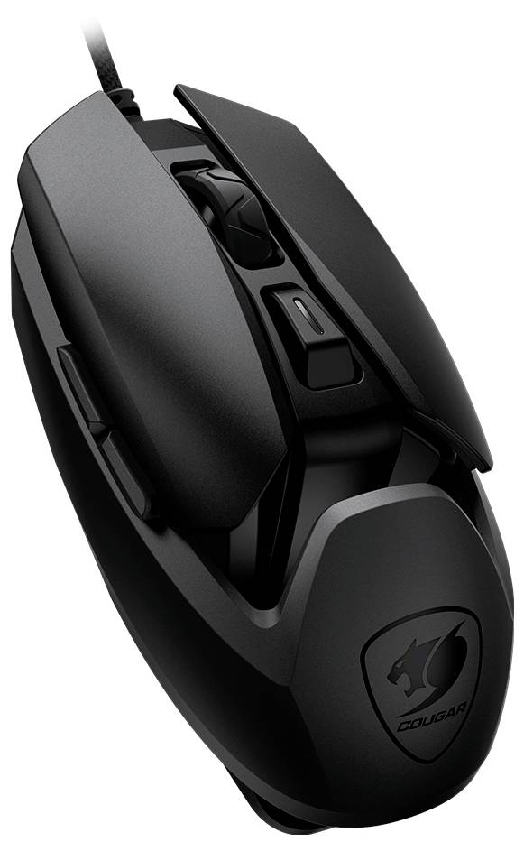 Cougar CGR-WONB-410M Gaming-Maus Kabelgebunden Optisch Schwarz 6 Tasten 16000 dpi