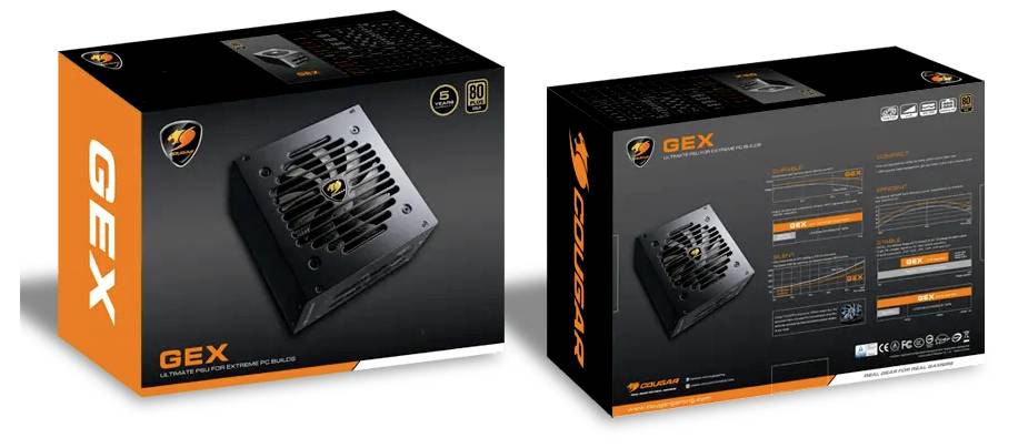 Cougar CGR GEX-850 PC Netzteil 850W ATX 80PLUS®