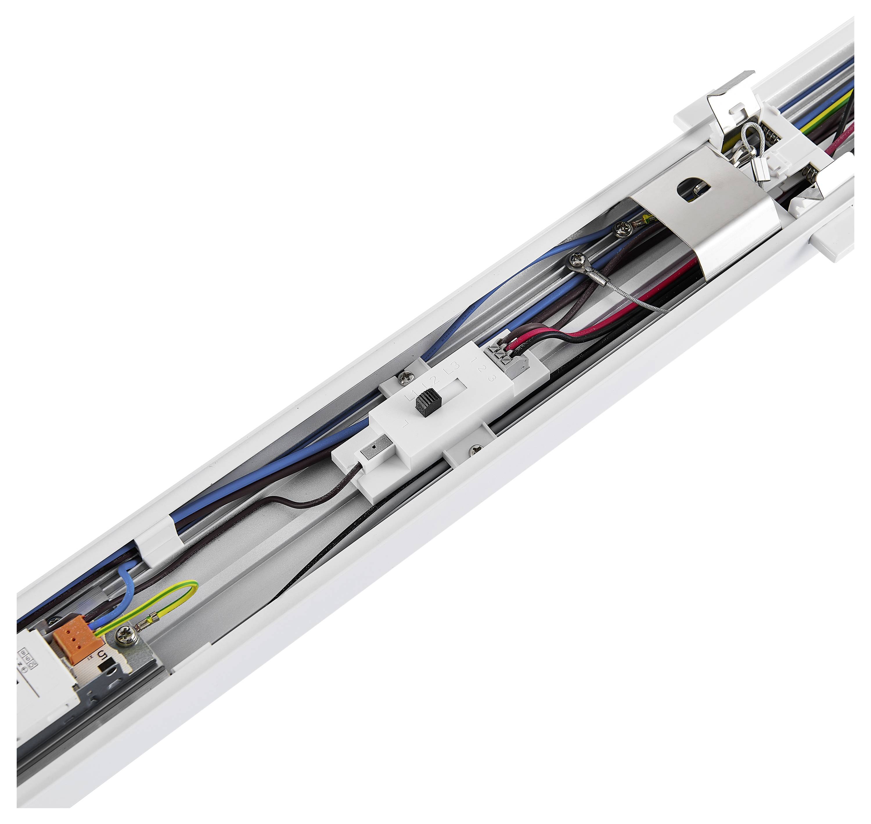 Deko Light 707226 Sanotrunk Universal Lichtbandbaustein, Lichtbandleuchte LED fest eingebaut 70W LED Signalweiß (RAL 9003) 1St.