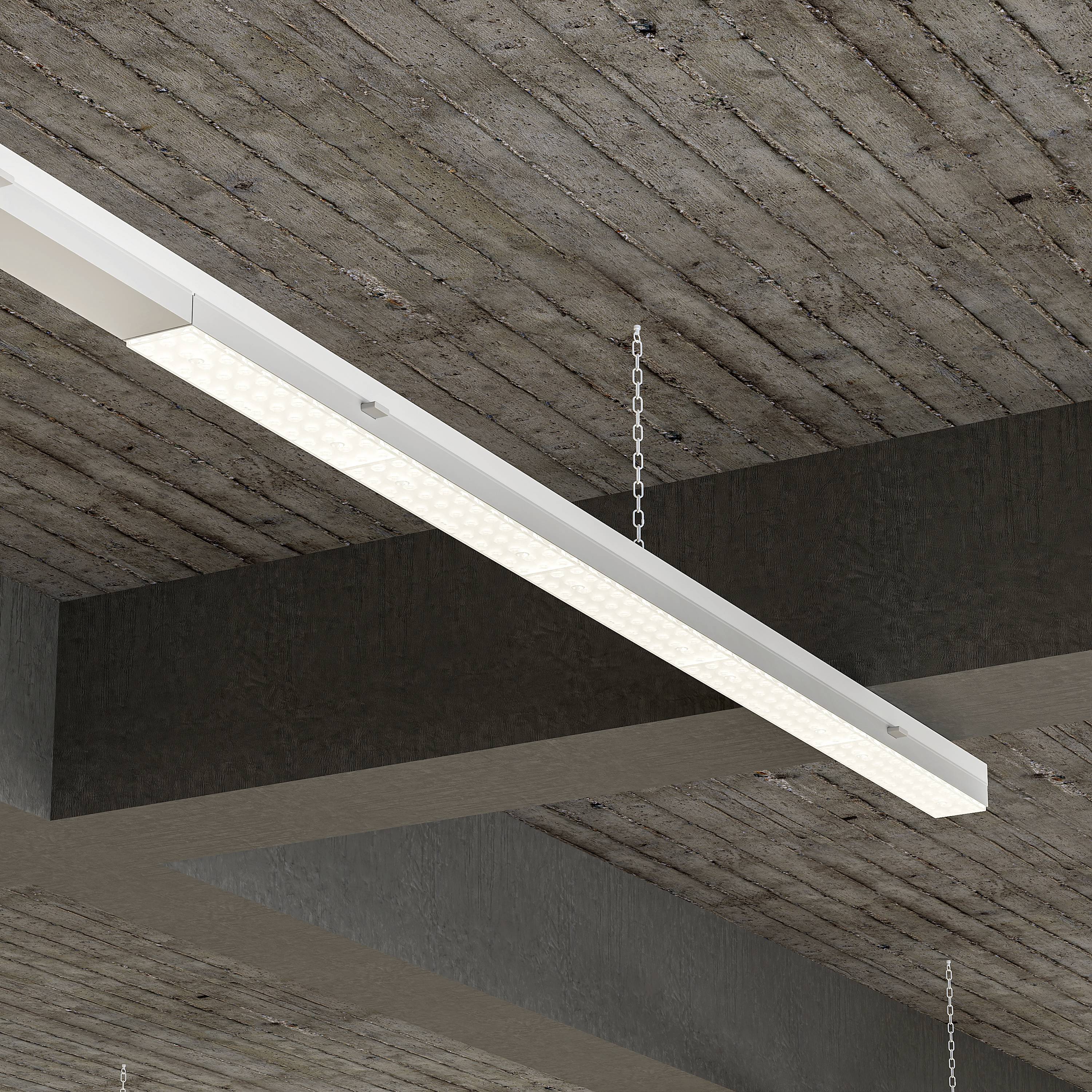 Deko Light 707227 Sanotrunk Universal Lichtbandbaustein, Lichtbandleuchte LED fest eingebaut 70W LED Signalweiß (RAL 9003) 1St.