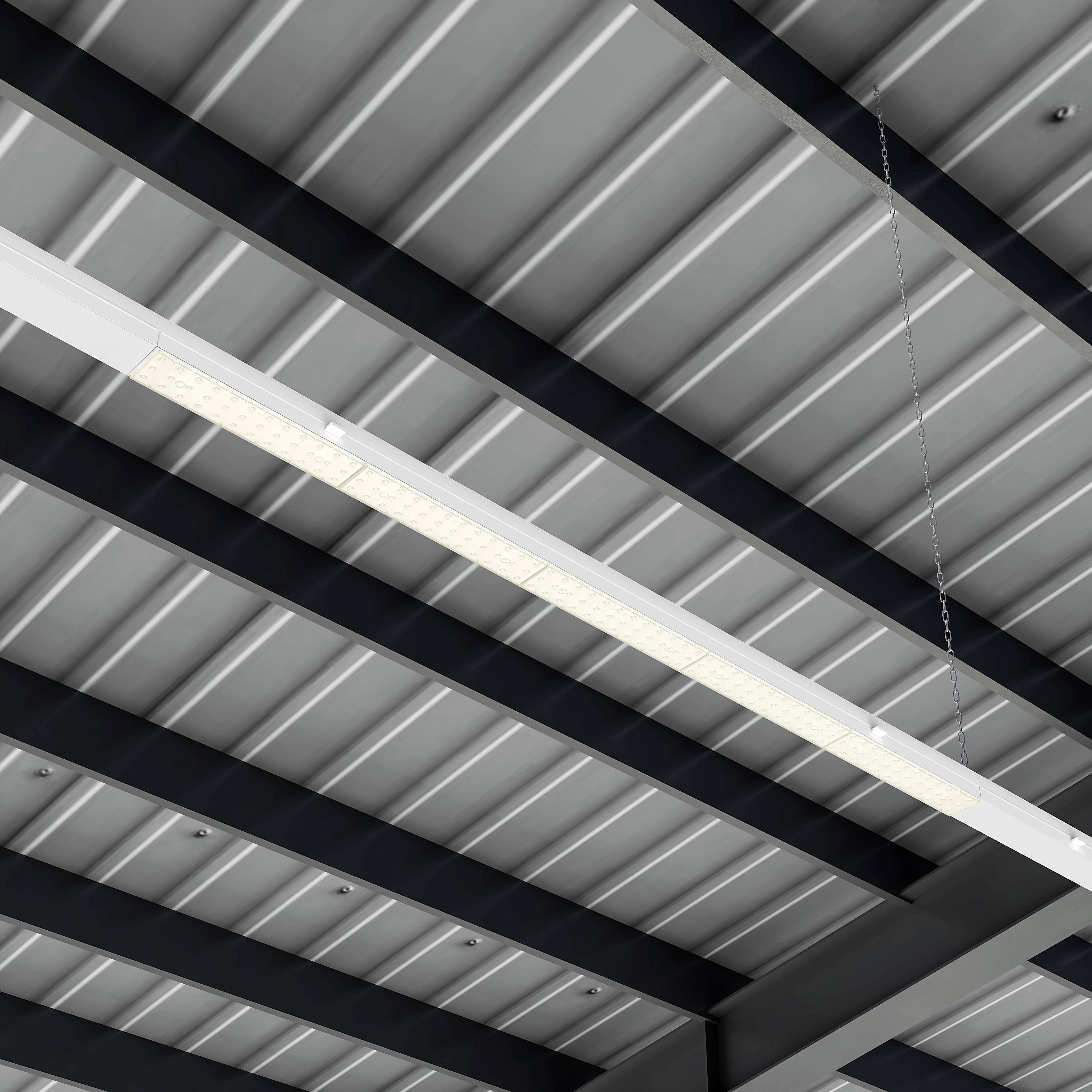 Deko Light 707229 Sanotrunk Universal Lichtbandbaustein, Lichtbandleuchte LED fest eingebaut 70W LED Signalweiß (RAL 9003) 1St.