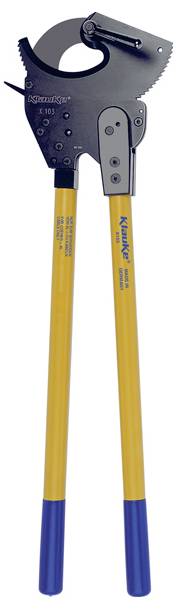 Klauke K1031 Kabelschere Geeignet für (Abisoliertechnik) Alu- und Kupferkabel, ein- und mehrdrähtig 60mm