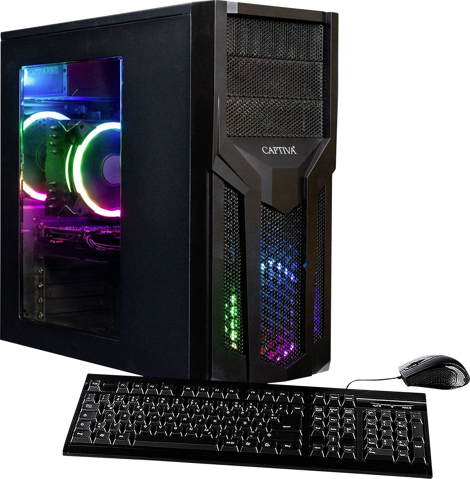 Captiva Gaming PC Power Starter R80-005 AMD Ryzen 5 32GB RAM 1TB SSD AMD Radeon™ Win 11 Home 80005