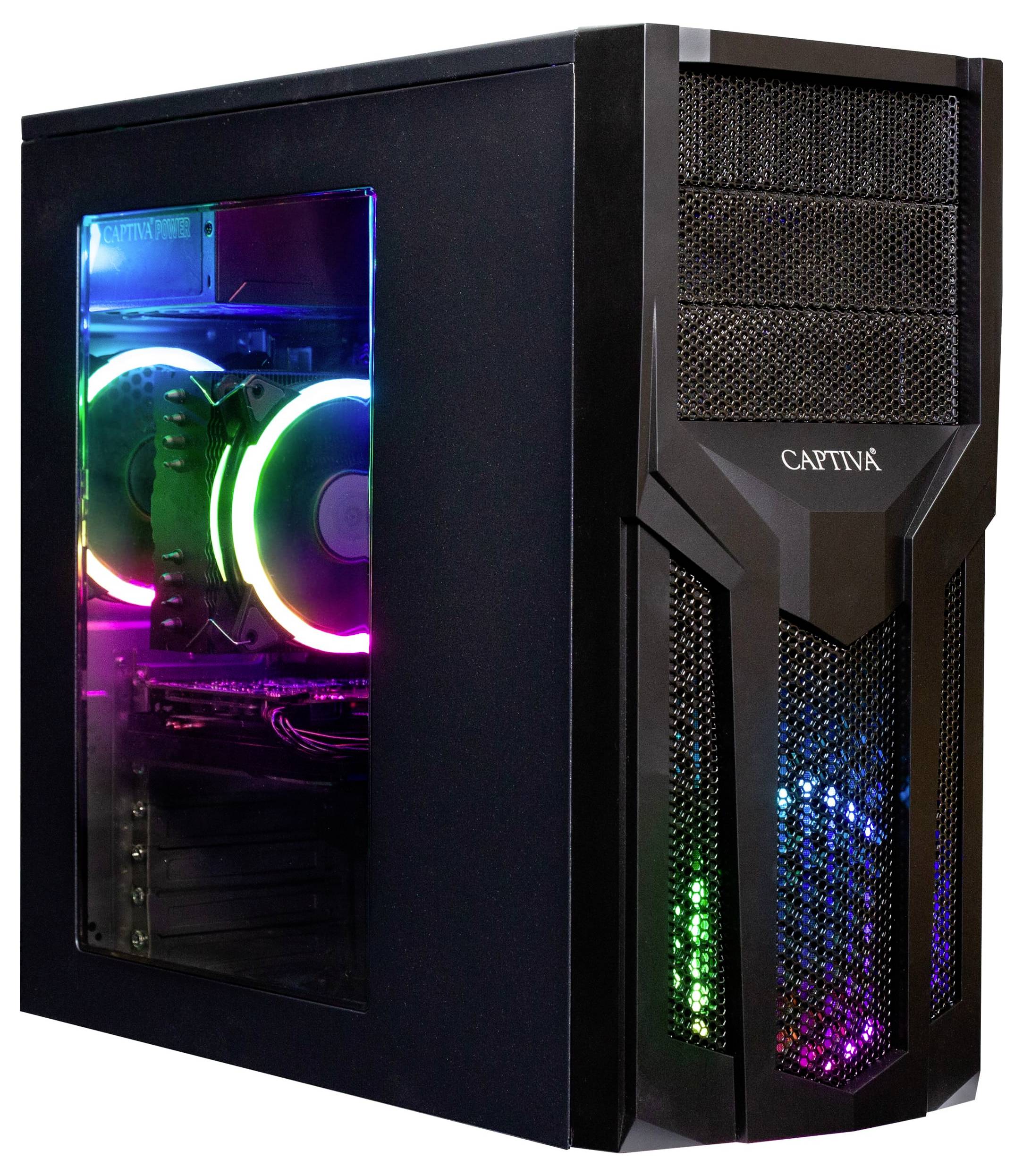Captiva Gaming PC Power Starter R80-005 AMD Ryzen 5 32GB RAM 1TB SSD AMD Radeon™ Win 11 Home 80005