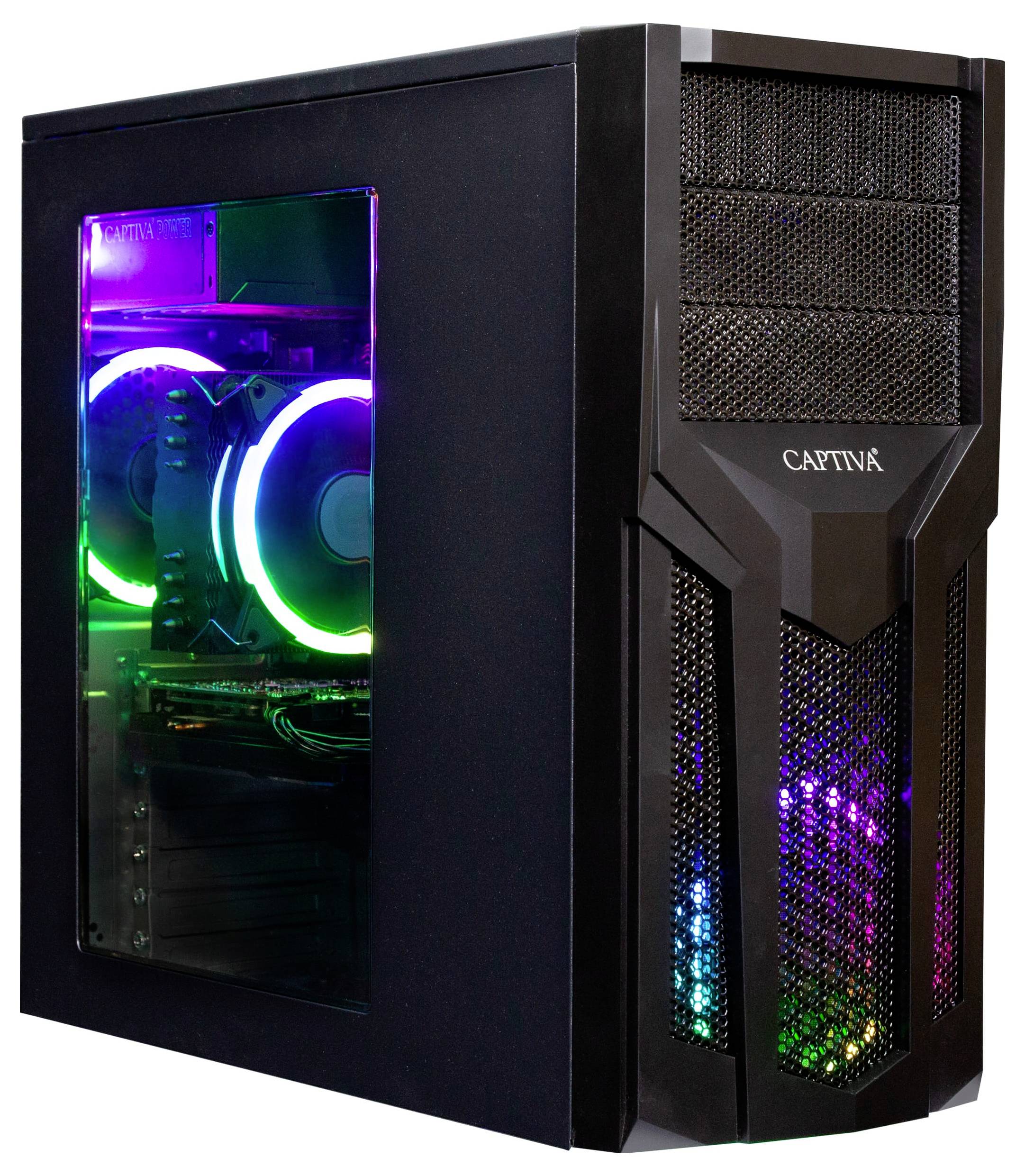 Captiva Gaming PC Power Starter R80-005 AMD Ryzen 5 32GB RAM 1TB SSD AMD Radeon™ Win 11 Home 80005