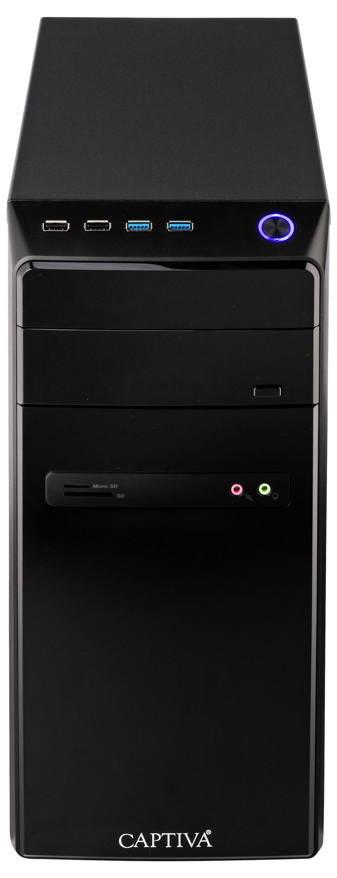 Captiva Gaming PC Power Starter I80-376 Intel® Core™ i5 i5-14400 64GB RAM 2TB SSD Win 11 Home 80376