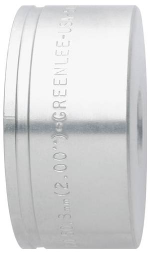 Ein Metallstanzeisen mit Bezeichnung 'Greenlee USA 2.00