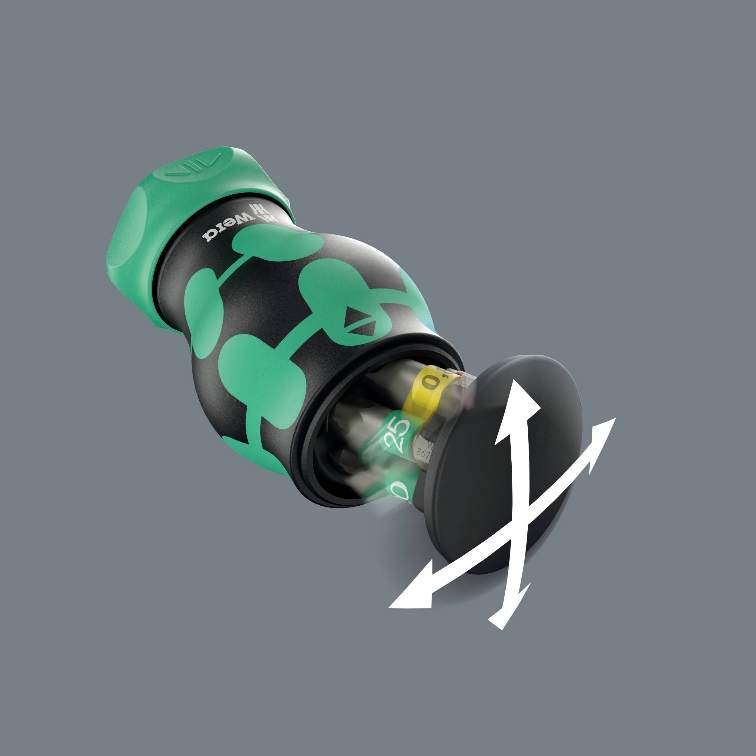 Wera Kompakt Stubby Magazin RA 1 2025 Universal Magazin-Schraubendreher