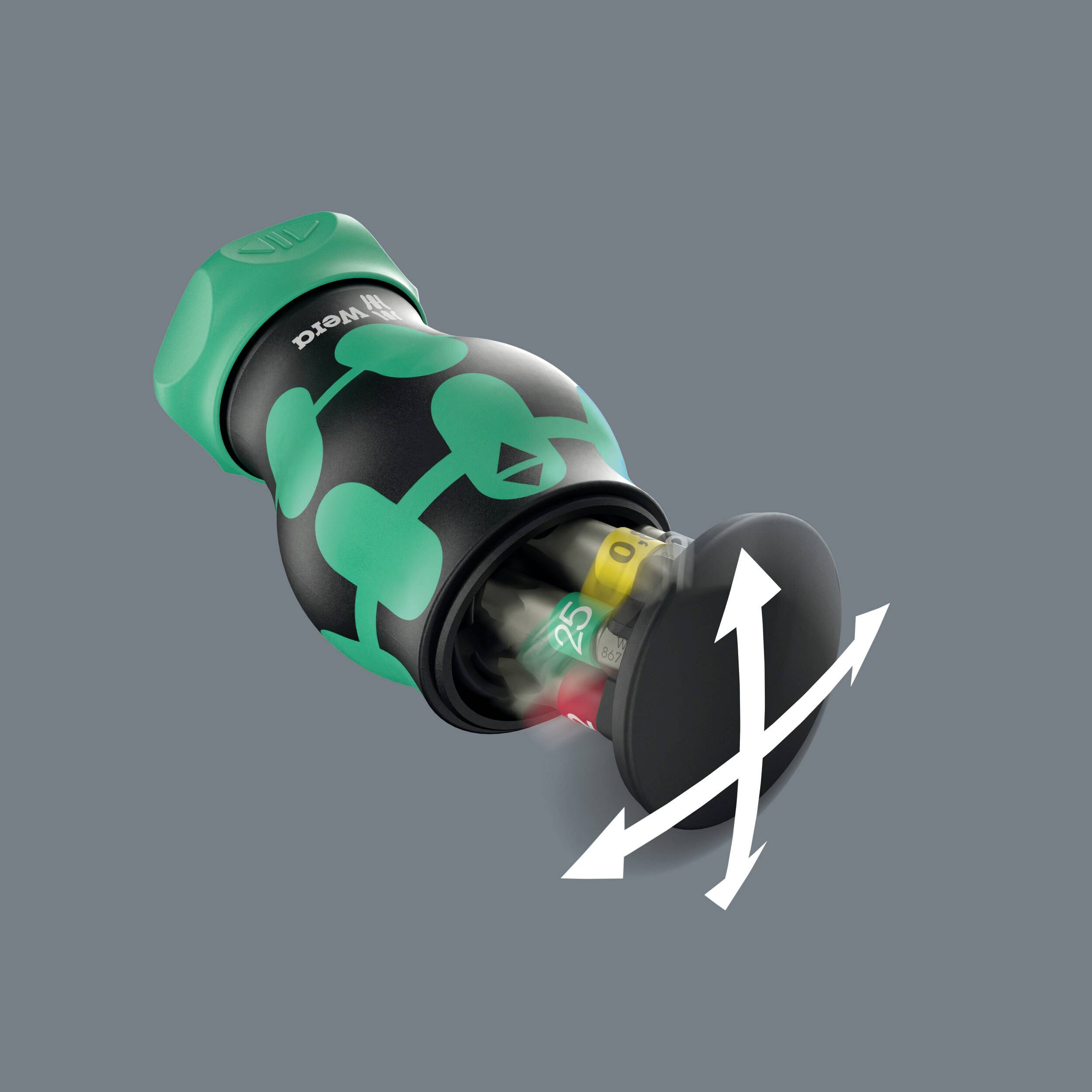 Wera Kompakt Stubby Magazin RA 2 2025 Universal Magazin-Schraubendreher
