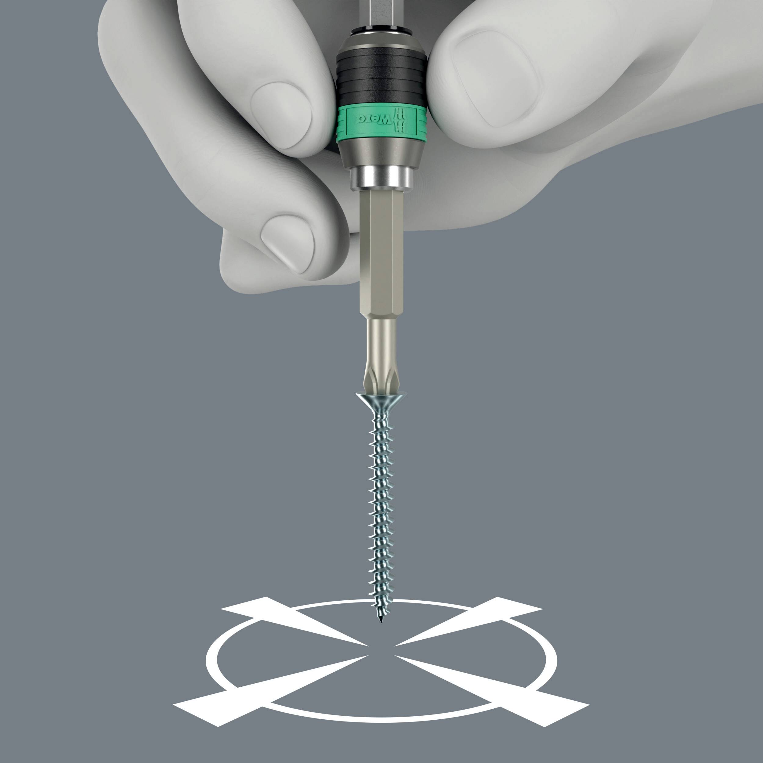 Wera Kompakt Pistol RA-R 1 Werkstatt Ratschen-Schraubendreher