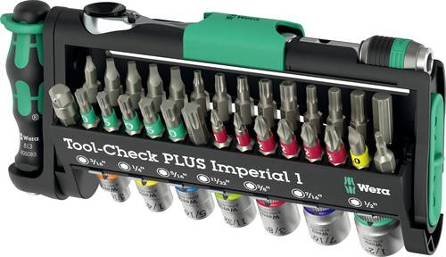 Wera Tool-Check PLUS Imperial 1 05049060001 Torq-Bit 39teilig