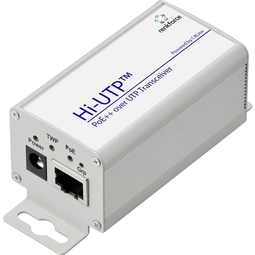 Renkforce RF-6861942 PoE++ over UTP Transceiver Patchkabel Reichweite (max.): 400m 1 St. 100MBit/s mit PoE-Funktion Renkforce RF-6861942 PoE++ over UTP Transceiver Patchkabel Reichweite (max.): 400m 1 St. 100MBit/s mit PoE-Funktion