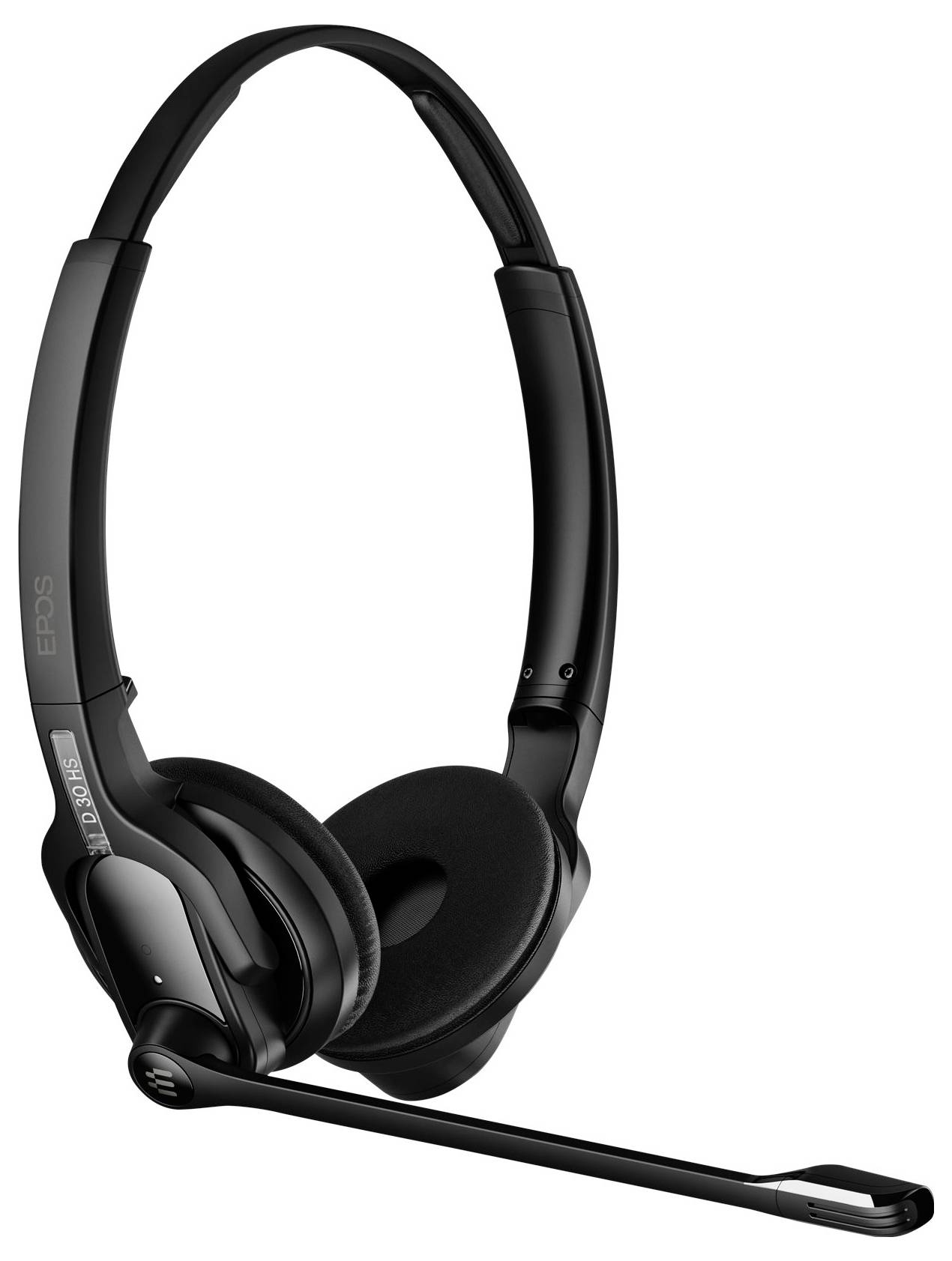 EPOS IMPACT D 30 Phone On Ear Headset Kabellos, DECT Stereo Schwarz Headset, Lautstärkeregelung Telefon