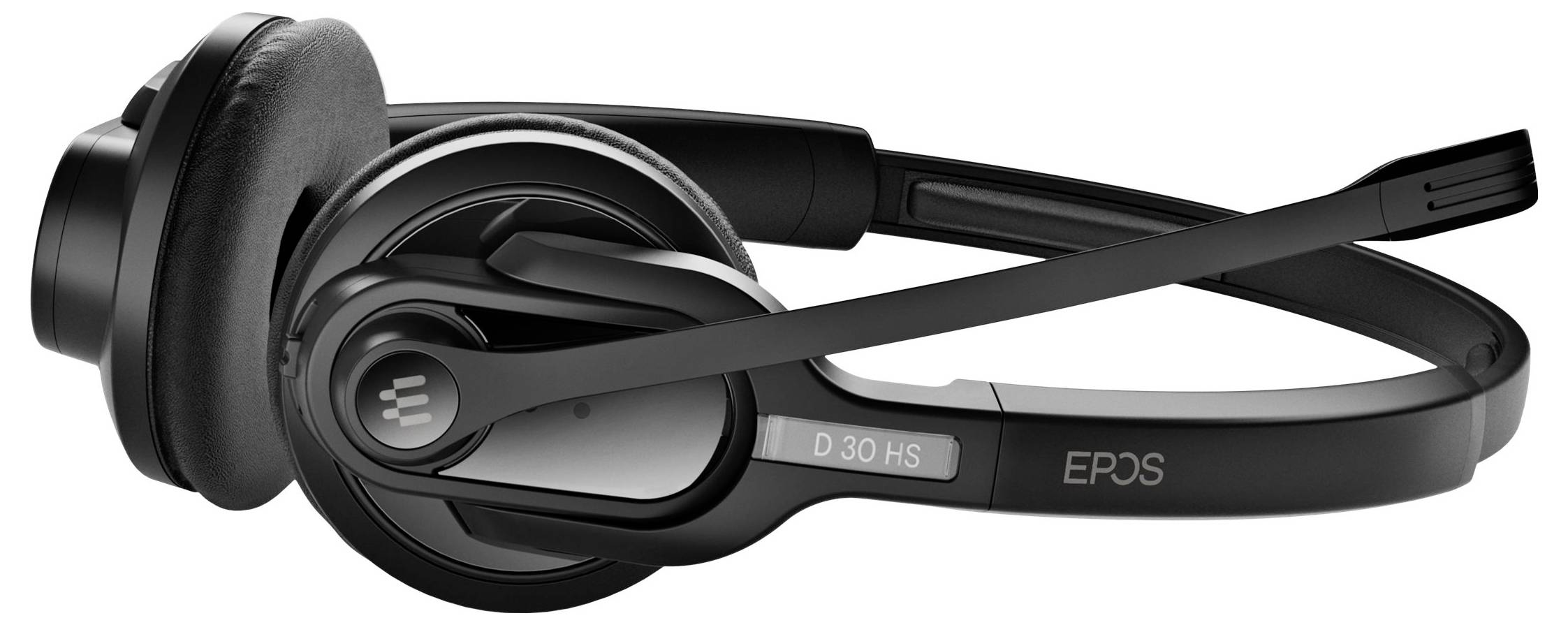 EPOS IMPACT D 30 Phone On Ear Headset Kabellos, DECT Stereo Schwarz Headset, Lautstärkeregelung Telefon