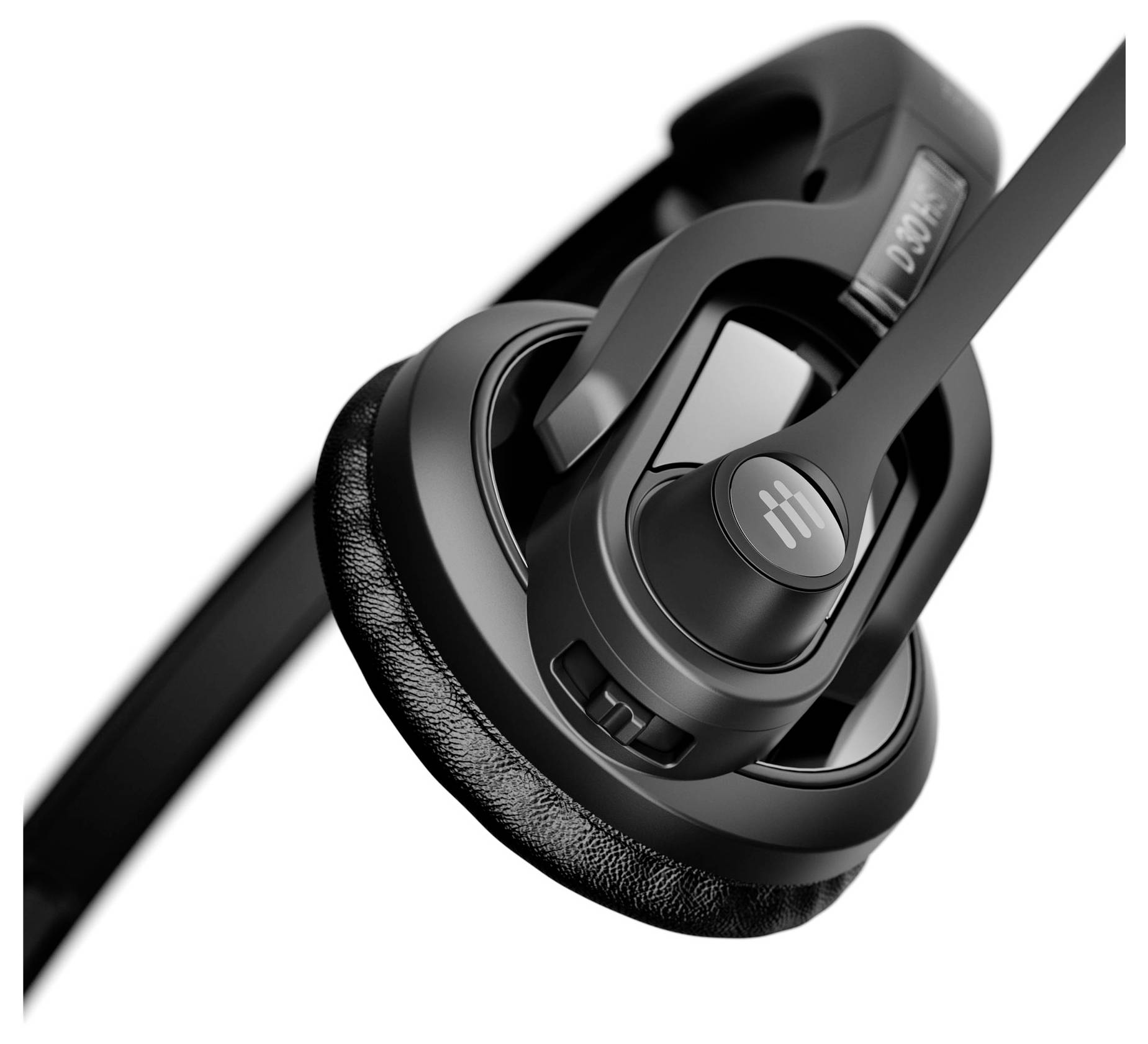 EPOS IMPACT D 30 USB ML On Ear Headset Kabellos, DECT Stereo Schwarz Headset, Lautstärkeregelung Telefon