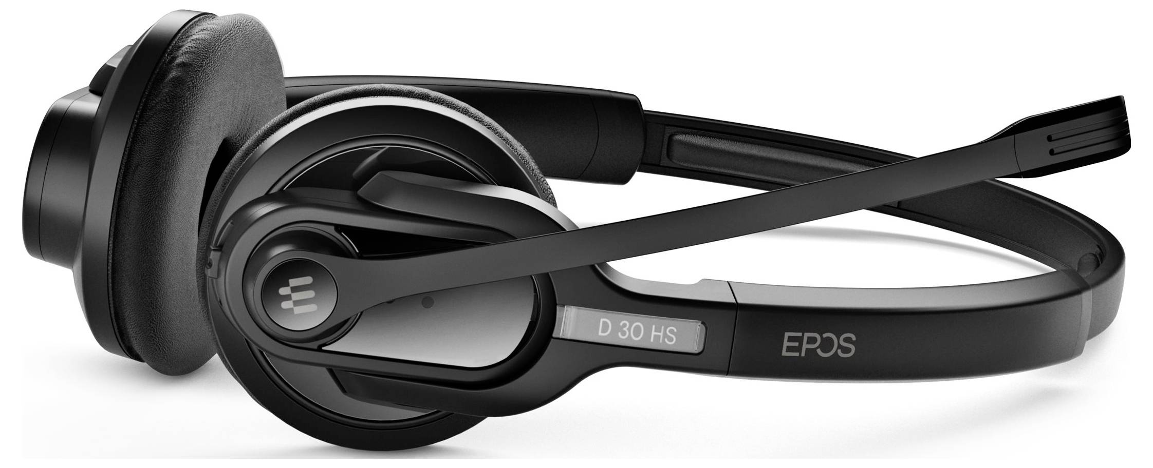 EPOS IMPACT D 30 USB ML On Ear Headset Kabellos, DECT Stereo Schwarz Headset, Lautstärkeregelung Telefon