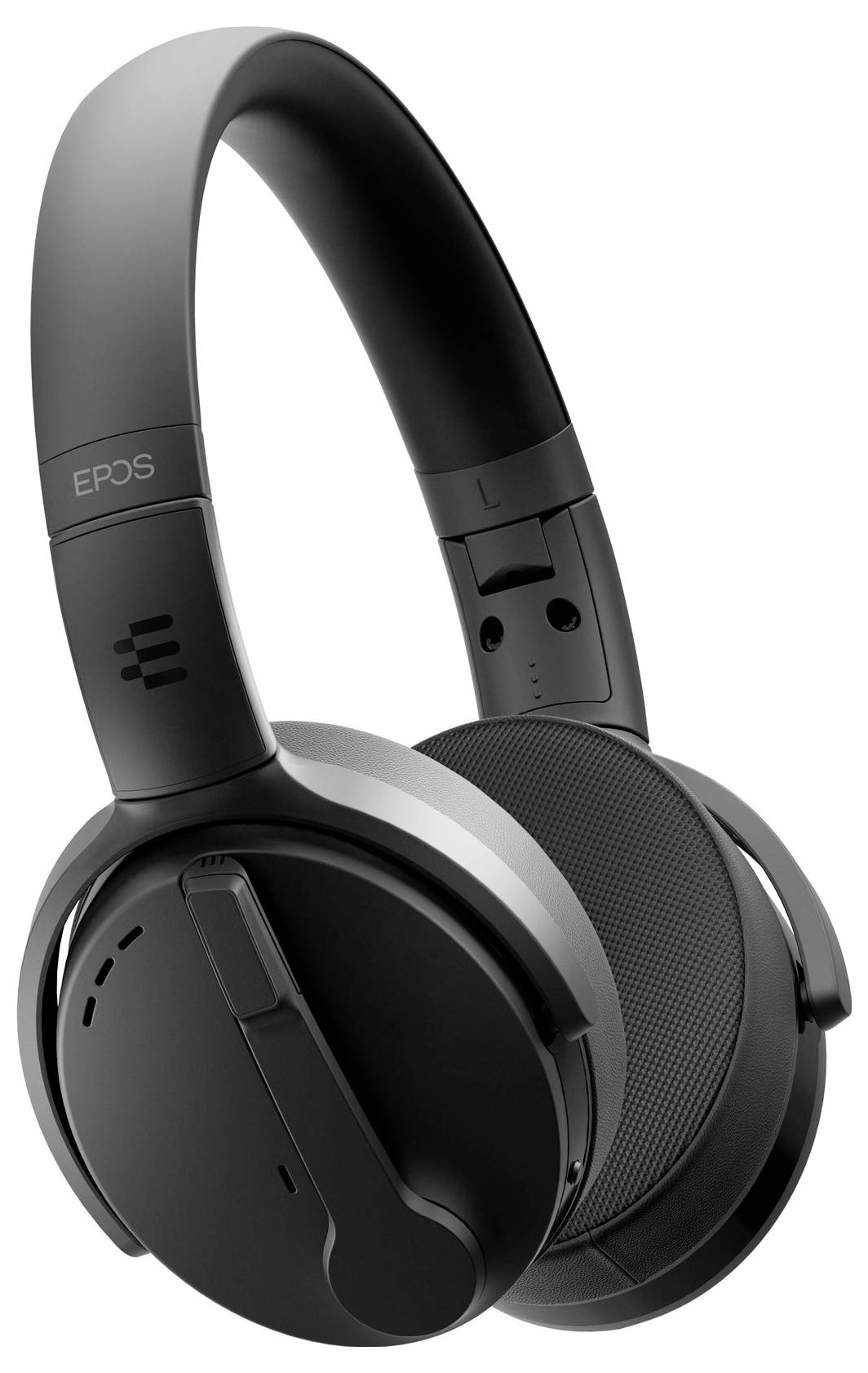 EPOS ADAPT 560 II On Ear Headset Kabellos, Bluetooth® Stereo Schwarz Noise Cancelling, Mikrofon-Rauschunterdrückung Headset