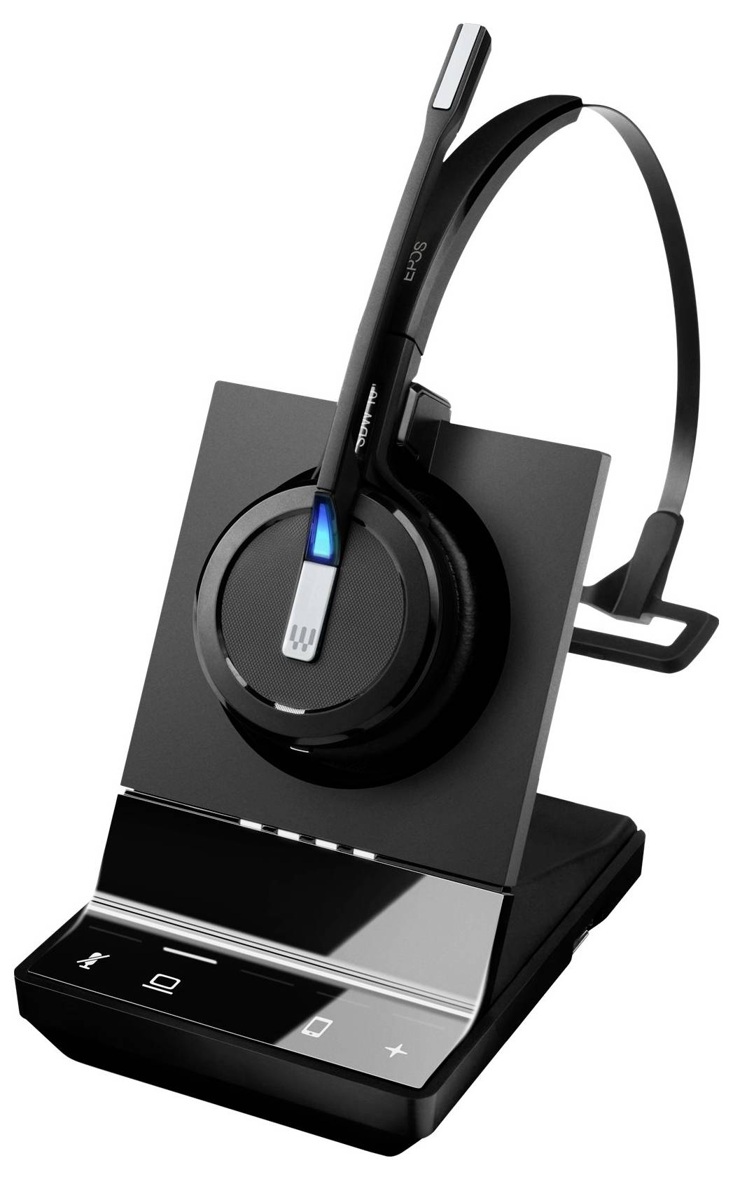 EPOS IMPACT SDW 5013 On Ear Headset Kabellos, DECT Mono Schwarz Telefon
