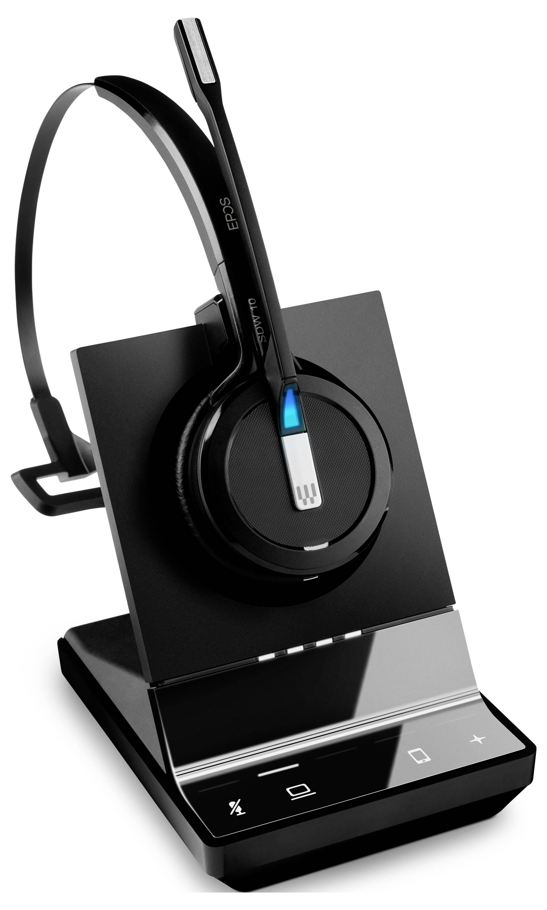 EPOS IMPACT SDW 5013 On Ear Headset Kabellos, DECT Mono Schwarz Telefon