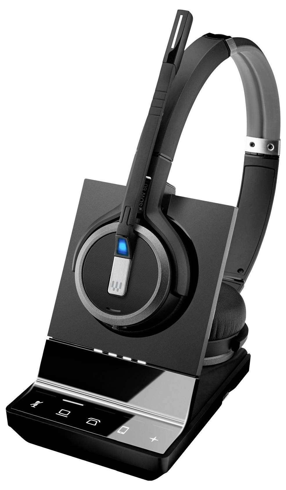 EPOS IMPACT SDW 5065 On Ear Headset Kabellos, DECT Stereo Noise Cancelling, Mikrofon-Rauschunterdrückung Telefon
