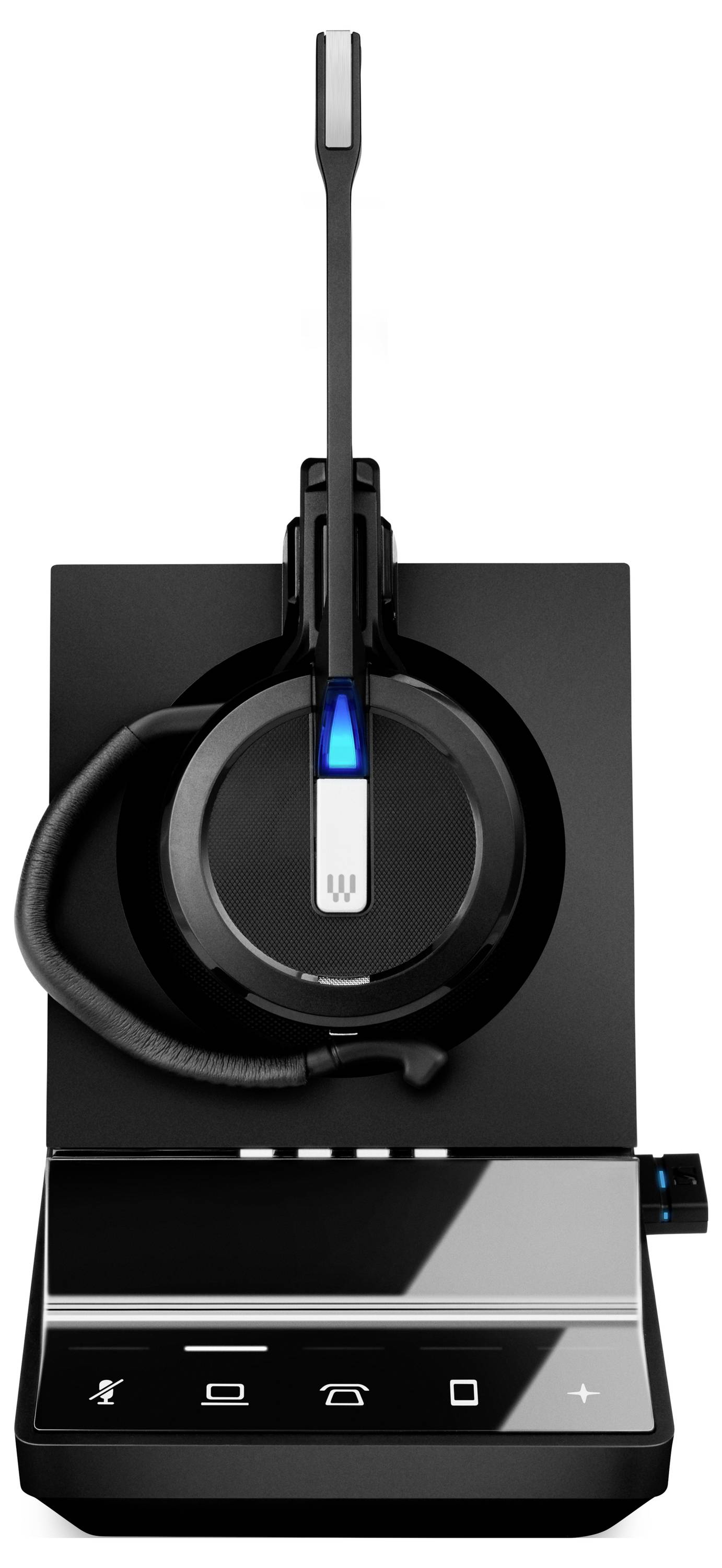 EPOS IMPACT SDW 5016 On Ear Headset Kabellos, DECT Mono Noise Cancelling, Mikrofon-Rauschunterdrückung Telefon