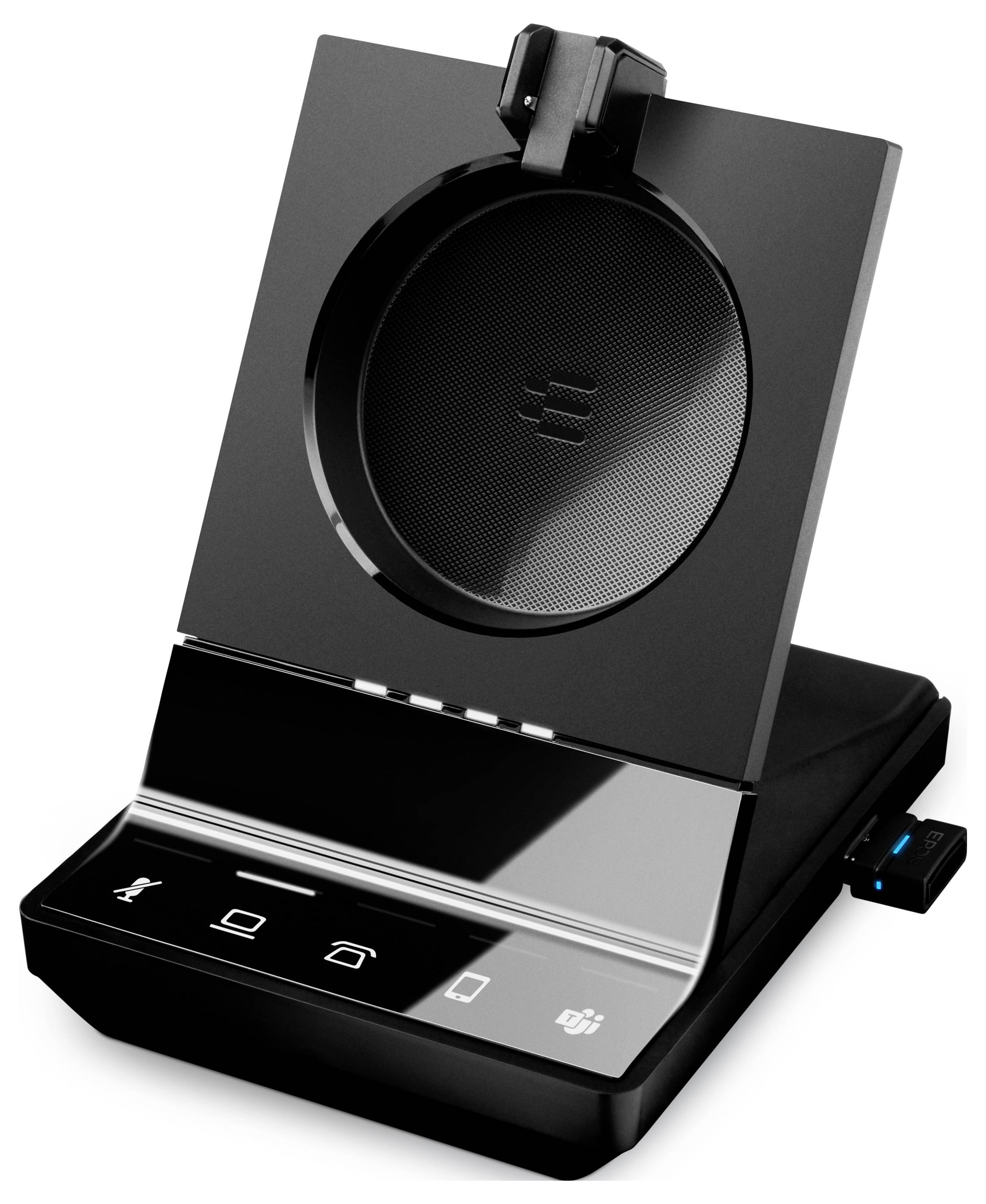 EPOS IMPACT SDW 5066T On Ear Headset Kabellos, DECT Stereo Noise Cancelling, Mikrofon-Rauschunterdrückung Telefon