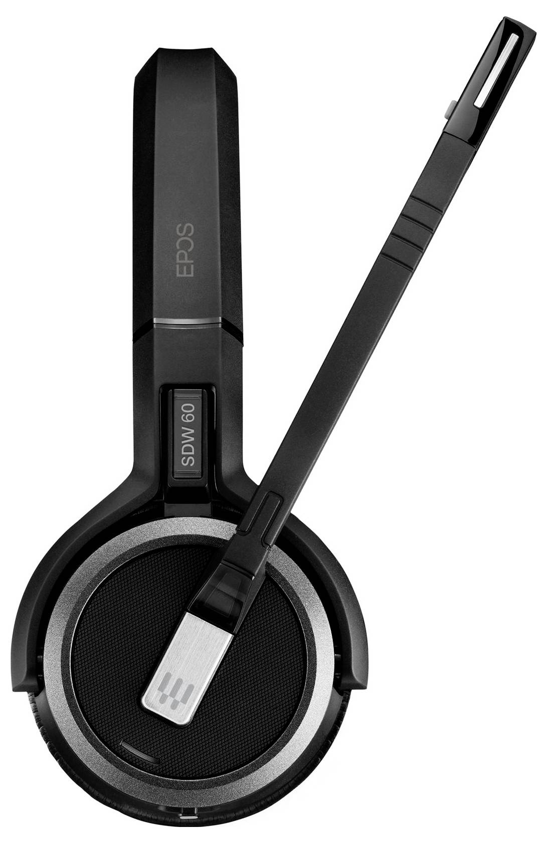 EPOS IMPACT SDW 5066T On Ear Headset Kabellos, DECT Stereo Noise Cancelling, Mikrofon-Rauschunterdrückung Telefon