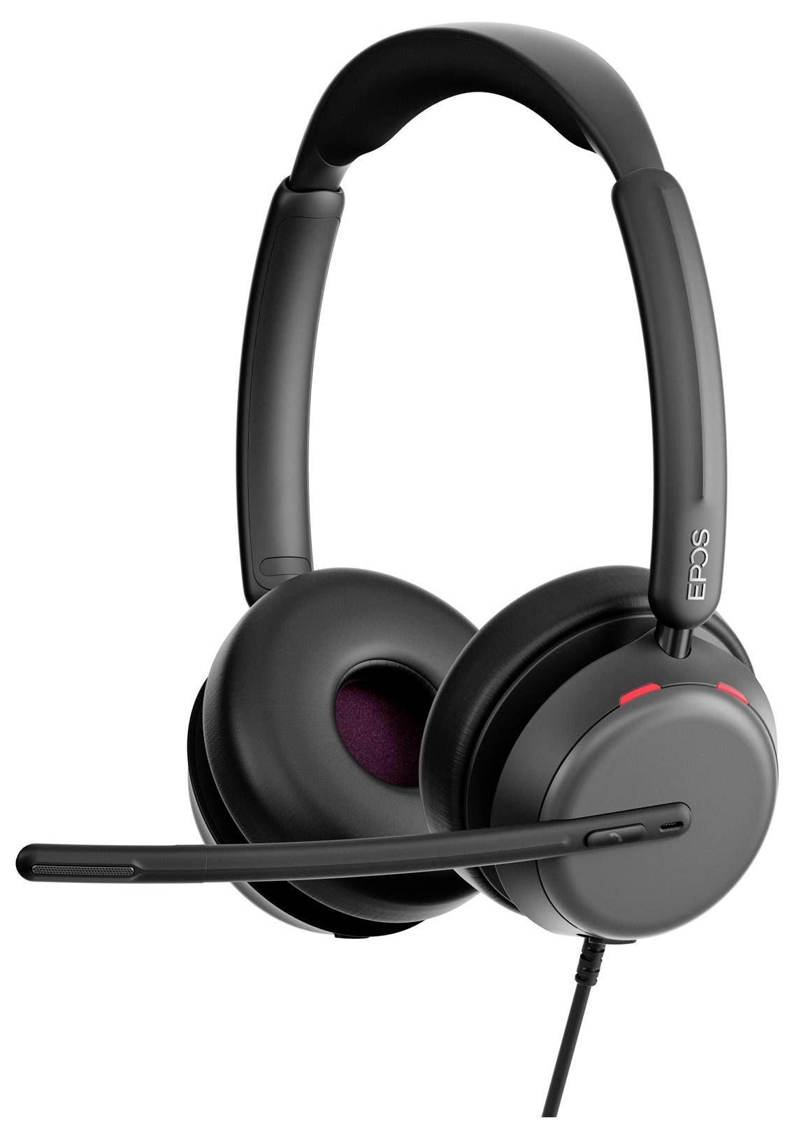 EPOS IMPACT 860 ANC On Ear Headset kabelgebunden Stereo Schwarz Headset Telefon