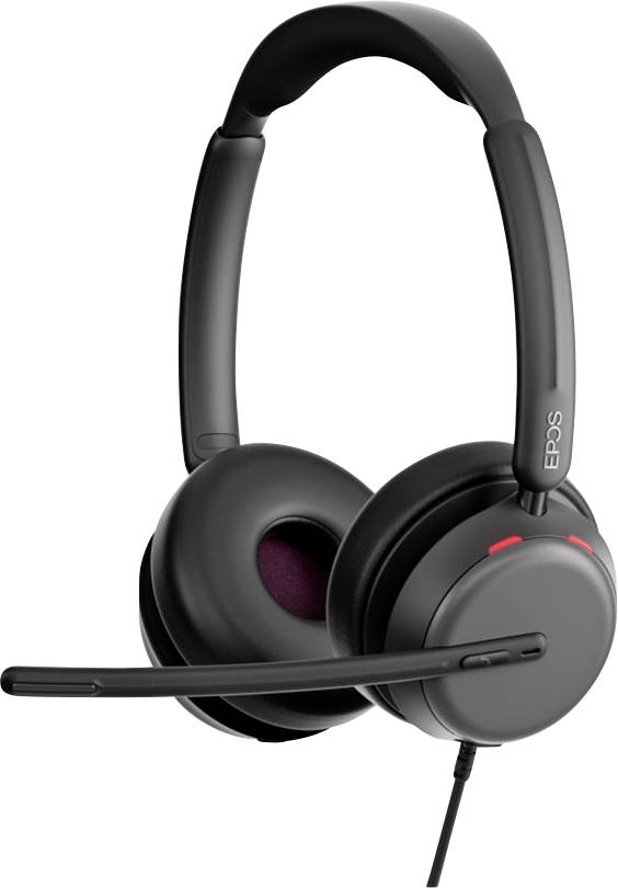 EPOS IMPACT 860T ANC On Ear Headset kabelgebunden Stereo Schwarz Headset Telefon