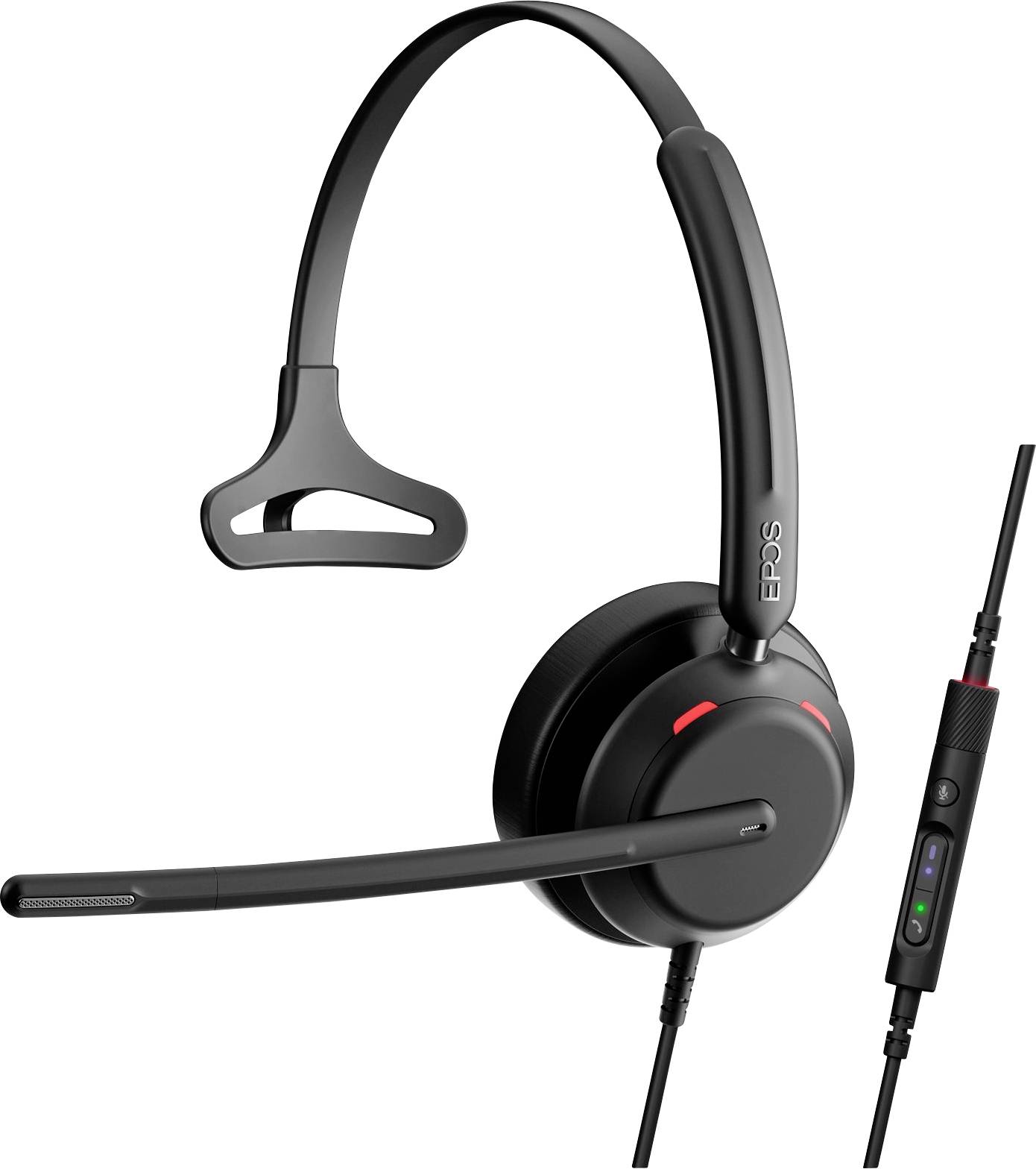 EPOS IMPACT 730T On Ear Headset kabelgebunden Mono Schwarz Telefon